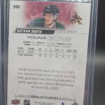 2022-23 Upper Deck Young Guns #206 Nathan Smith Arizona Coyotes Rookie RC - Image 2