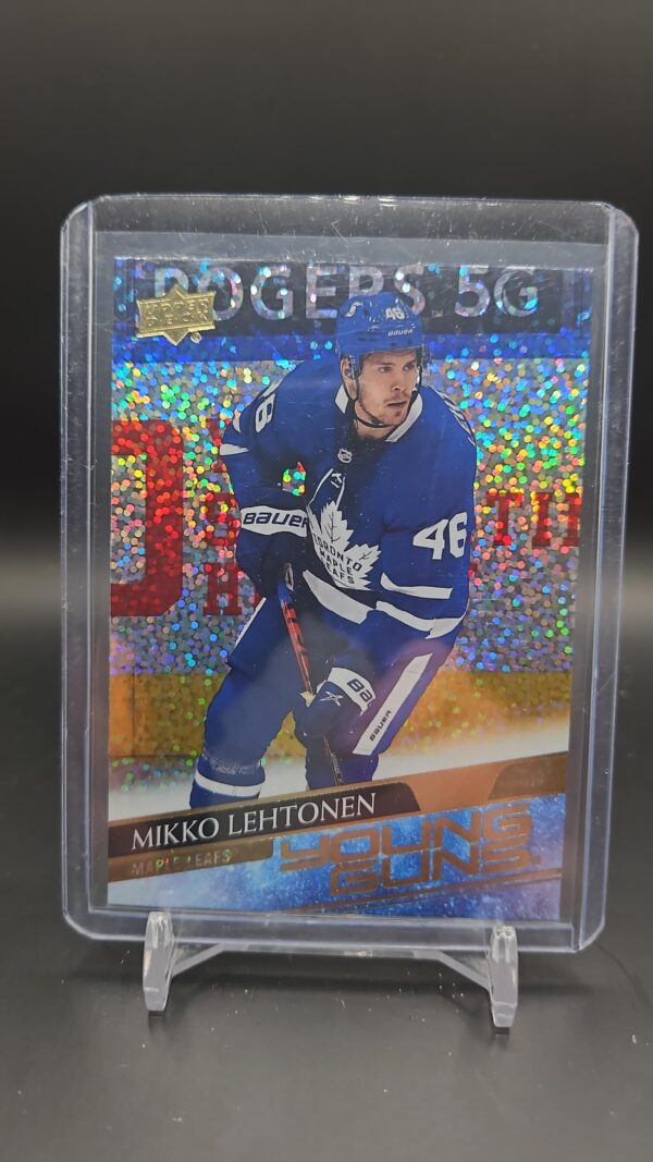 2020 Extended Series Young Guns Speckled Rainbow Foil Mikko Lehtonen Rookie RC