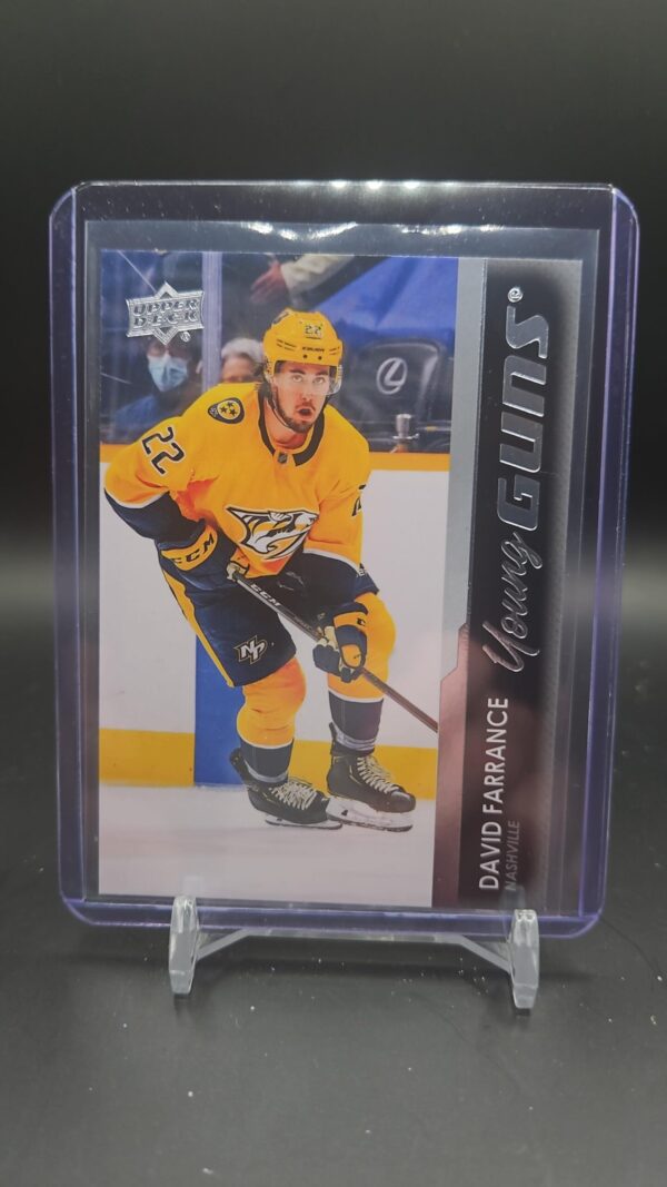 2021-22 Series 2 David Farrance Young Guns Nashville Predators