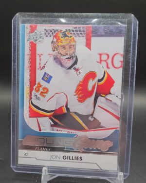 Jon Gillies 2017-18 Upper Deck Series 1 Young Guns #206 Flames