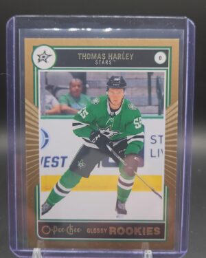 Thomas Harley, O-Pee-Chee Glossy Rookies, 2020-21, Upper Deck, Series 2, #R-16, Dallas Stars