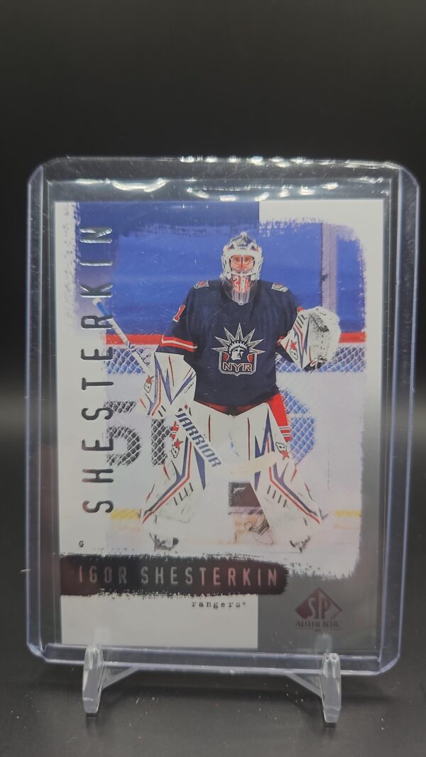 2020-21 SP Authentic 2000-01 Retro Igor Shesterkin New York Rangers #R9