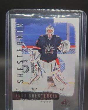 2020-21 SP Authentic 2000-01 Retro Igor Shesterkin New York Rangers #R9