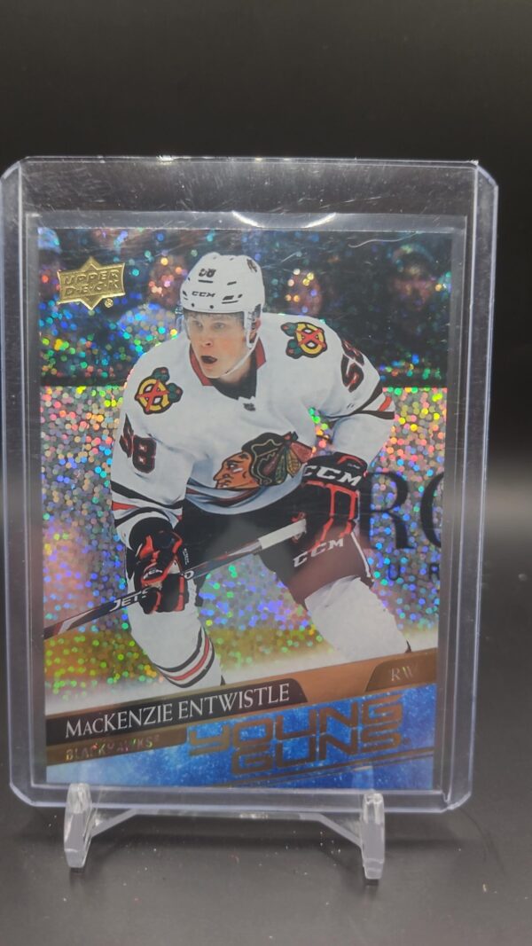 2020 Upper Deck Young Guns Speckled Rainbow MacKenzie Entwistle Rookie RC
