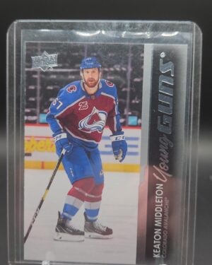 Keaton Middleton, Young Guns, 2021-22, Upper Deck, Series 1, Rookie Card, #211, Colorado Avalanche