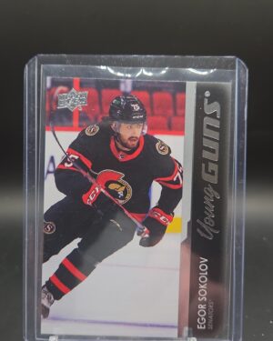 2021-22 Upper Deck Young Guns Extended series #717 Egor Sokolov