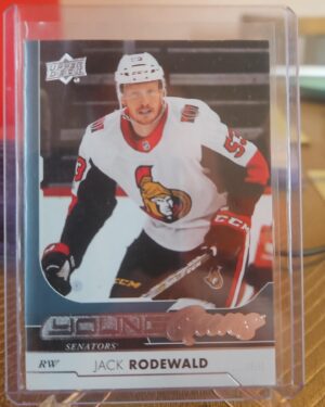 2017-18 UpperDeck - Series 2 - Young Guns Jack Rodewald #489
