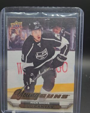 2015-16 Upper Deck #C105 Nick Shore Young Guns Canvas Rookie Card