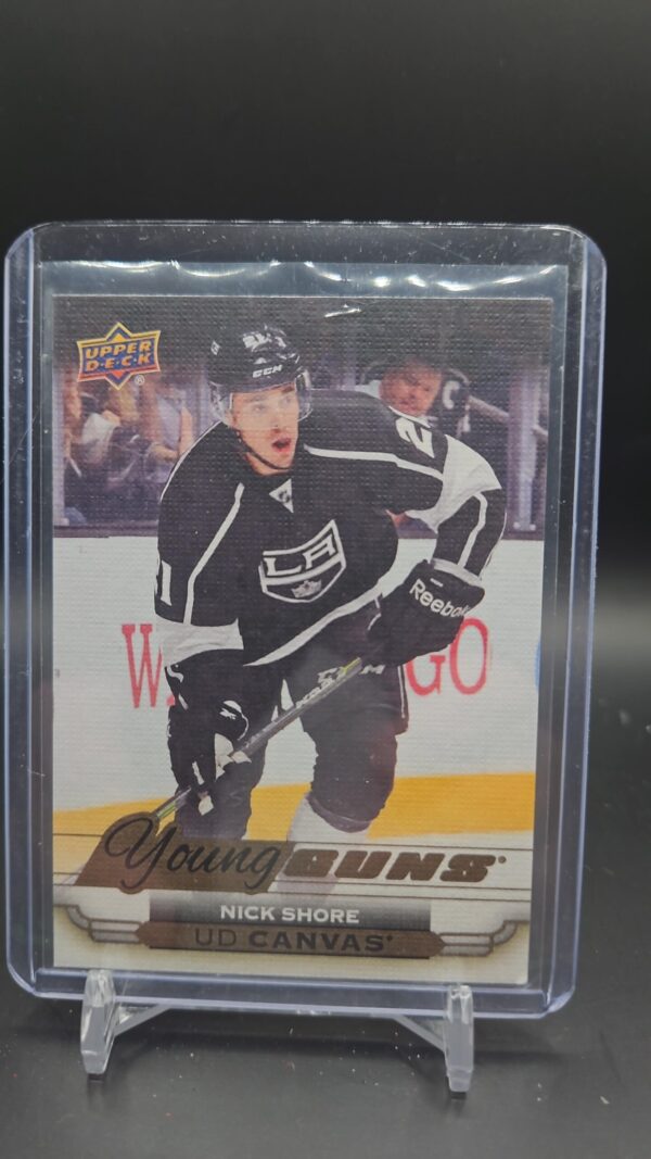 2015-16 Upper Deck #C105 Nick Shore Young Guns Canvas Rookie Card