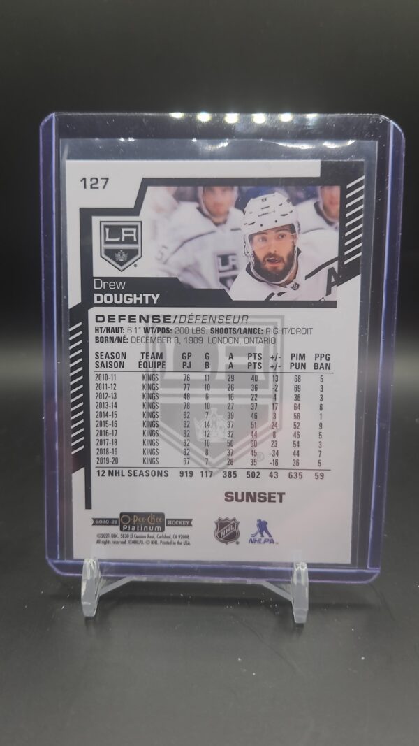 2020-21 O-Pee-Chee Platinum Sunset Drew Doughty #127 - Image 2