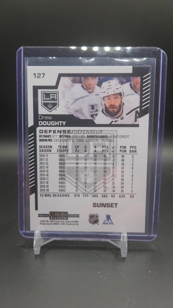 2020-21 O-Pee-Chee Platinum Sunset Drew Doughty #127 - Image 2
