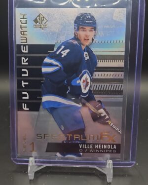 Ville Heinola 2019-20 SP Authentic Future Watch Spectrum FX Card #S-66
