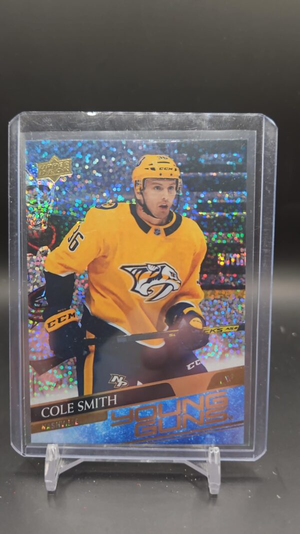 2020-21 Upper Deck Young Guns Speckled Rainbow Cole Smith #481 Rookie RC