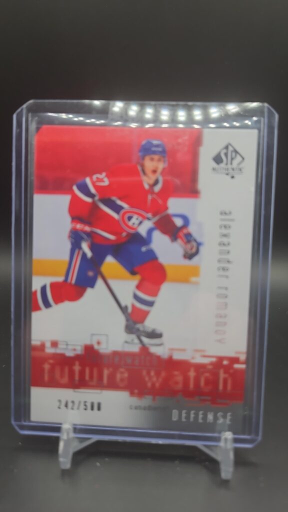 Alexander Romanov, SP Authentic, 2020-21, '00-01 Retro Future Watch, #RFW13, /500, Montreal Canadiens