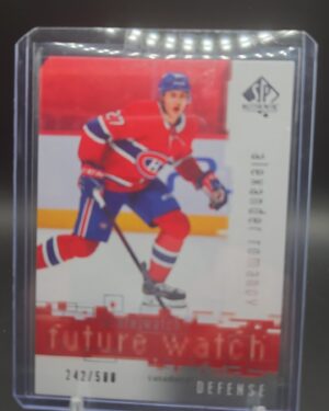 Alexander Romanov, SP Authentic, 2020-21, '00-01 Retro Future Watch, #RFW13, /500, Montreal Canadiens