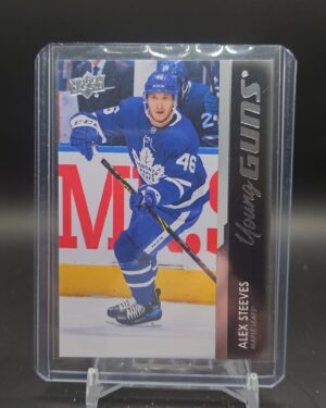 2021-22 Upper Deck Extended Young Guns 742 Alex Steeves Toronto Maple Leafs
