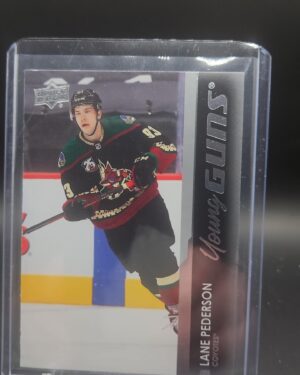 2021-22 UPPER DECK SERIES 1 YOUNG GUNS LANE PEDERSON #234 ARIZONA COYOTES RC