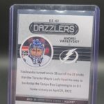 2022-23 Upper Deck Series 1 ANDREI VASILEVSKIY Tampa Bay Lightning Pink Dazzlers - Image 2