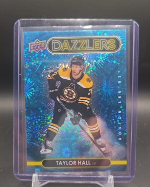 2021-22 Upper Deck Series 2 Blue Dazzlers Taylor Hall Boston Bruins #DZ-54