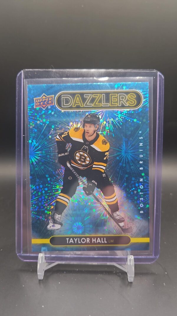 2021-22 Upper Deck Series 2 Blue Dazzlers Taylor Hall Boston Bruins #DZ-54
