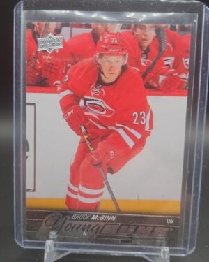 2015-16 Upper Deck Series 2 Young Guns #497 Brock McGinn Carolina