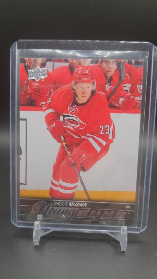 2015-16 Upper Deck Series 2 Young Guns #497 Brock McGinn Carolina
