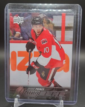 2015-16 Upper Deck Shane Prince Young Guns #218 - Ottawa Senators