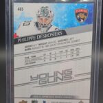 2020-21 Upper Deck #465 Philippe Desrosiers Young Guns Rookie Card - Image 2