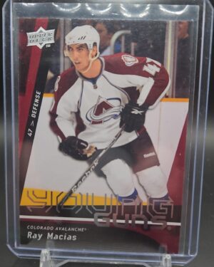 2009/10 UD Series 1 Young Guns Ray MACIAS #228 Colorado AVALANCHE