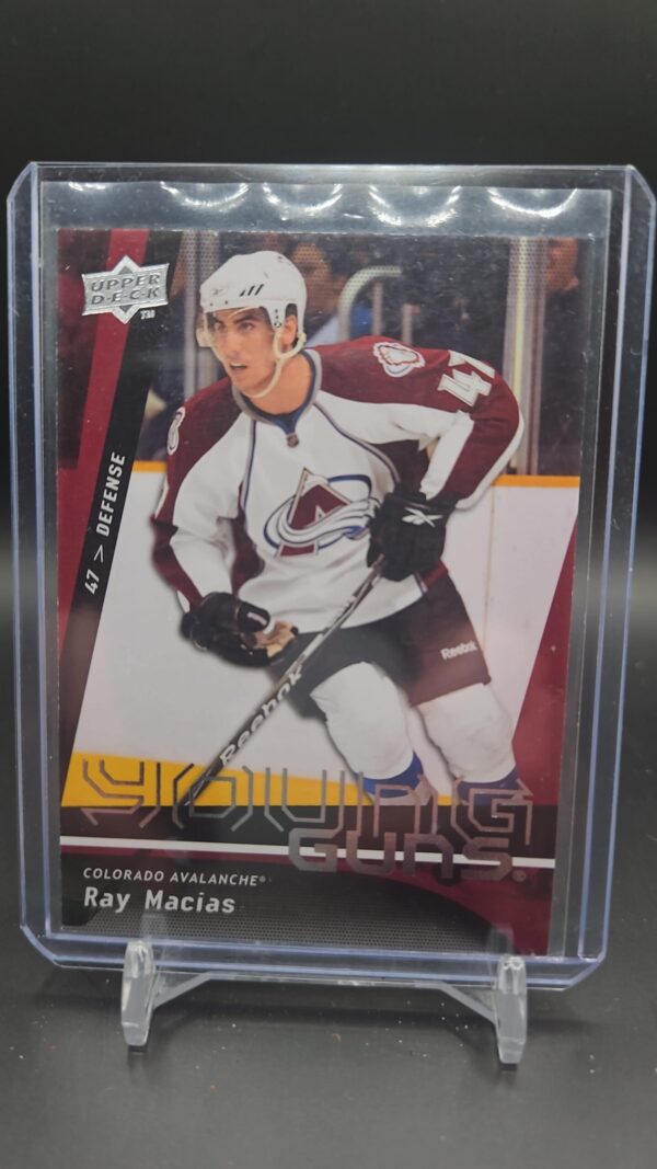 2009/10 UD Series 1 Young Guns Ray MACIAS #228 Colorado AVALANCHE