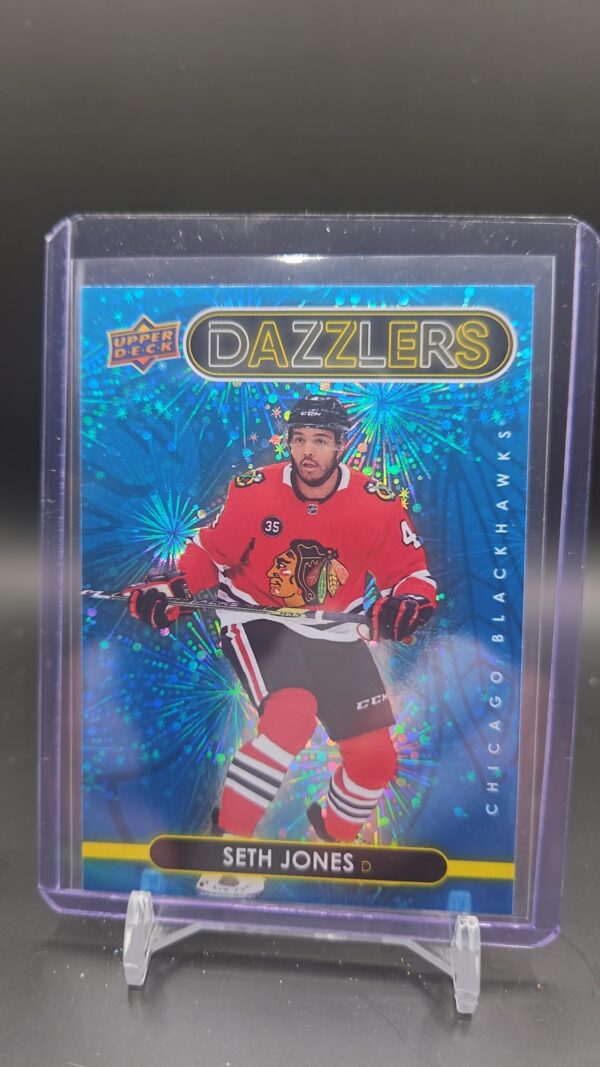 2021-22 Upper Deck Extended Series Dazzlers Blue Seth Jones #DZ-110