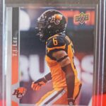 2021 Upper Deck CFL Auto TJ Lee #182 Auto