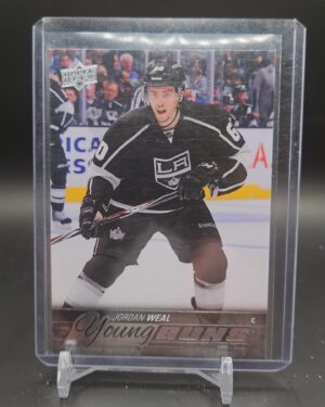 2015-16 Upper Deck Young Guns #202 Jordan Weal Los Angeles Kings