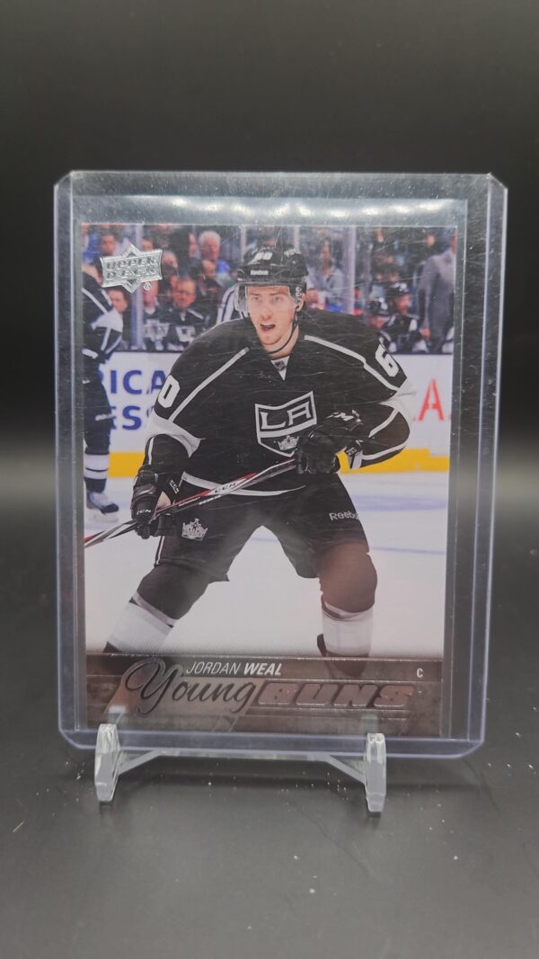 2015-16 Upper Deck Young Guns #202 Jordan Weal Los Angeles Kings