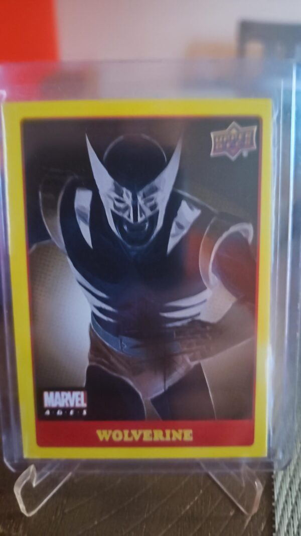2020 UD Marvel Ages Wolverine James Logan Negative Achievements #N-1