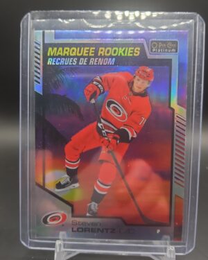 2020-21 O-Pee-Chee Platinum Marquee Rookies Sunset Steven Lorentz #184 Rookie RC