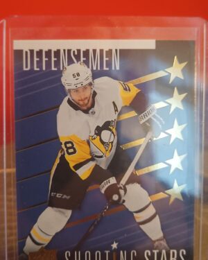 2019/20 Upper Deck Series 1 Kris Letang#SSD-4 Penguins Shooting Stars
