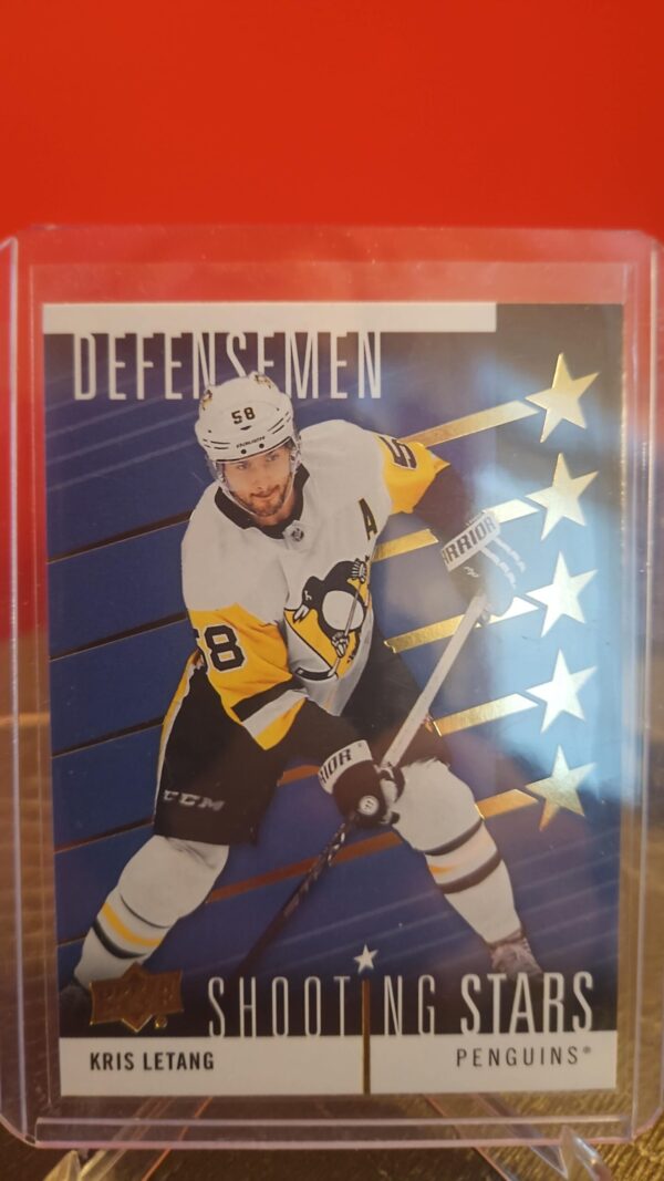 2019/20 Upper Deck Series 1 Kris Letang#SSD-4 Penguins Shooting Stars