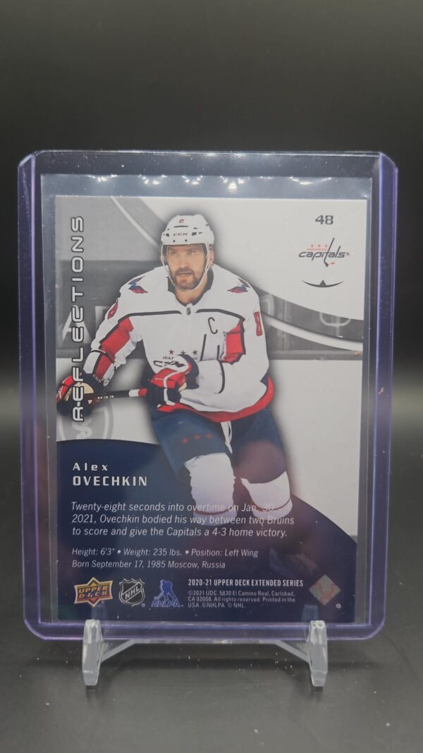 2020 Upper Deck Extended Series Triple Dimensions Reflections Alex Ovechkin #48 - Image 2