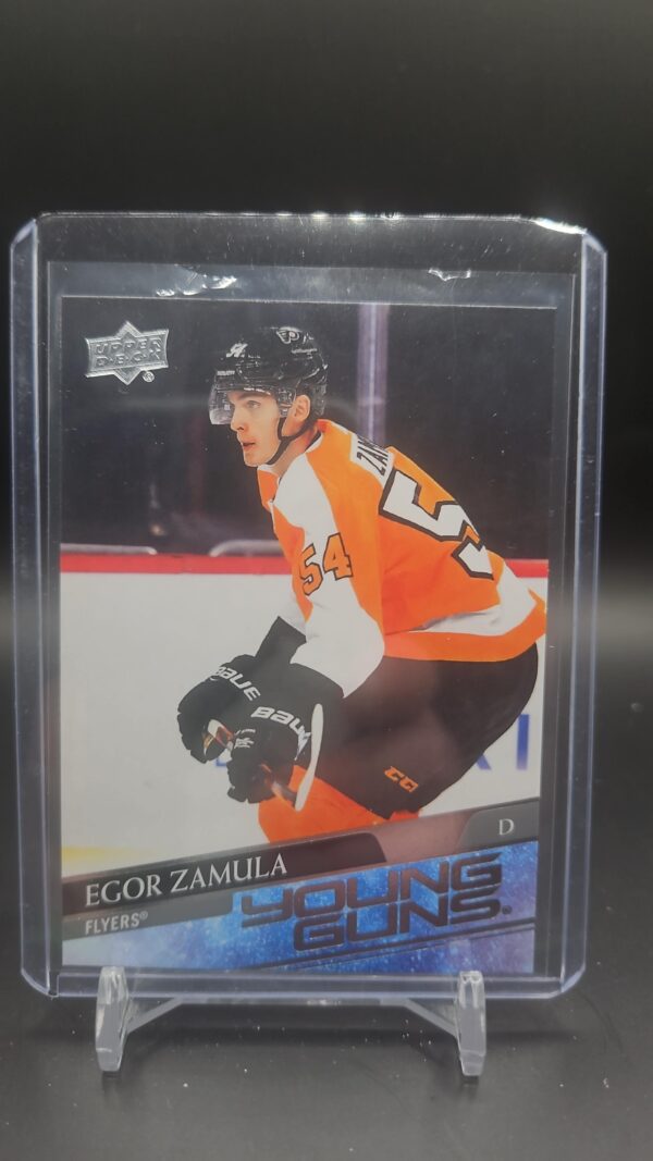 2020-21 Upper Deck Young Guns Rookie #232 Egor Zamula YG RC Philadelphia Flyers