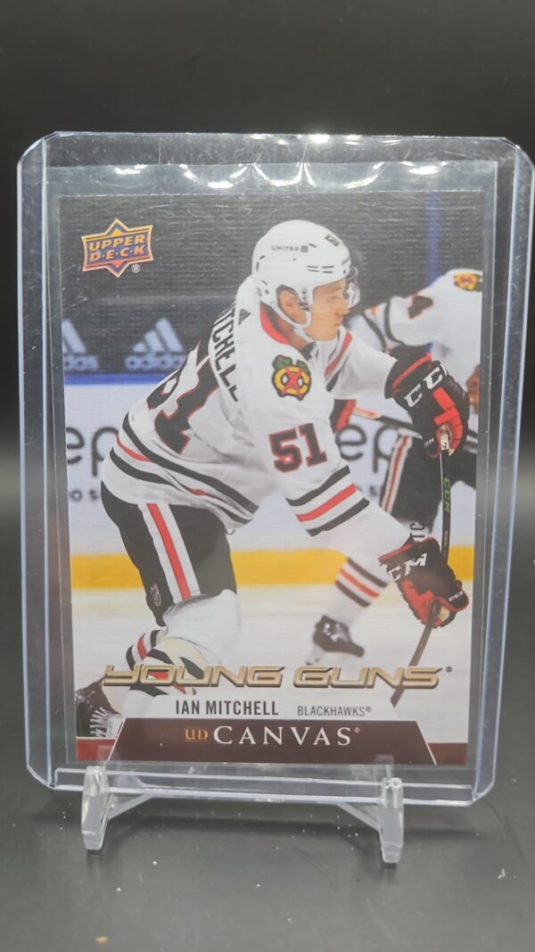 2020-21 Upper Deck UD Canvas Young Guns Ian Mitchell Rookie #C230 Chicago