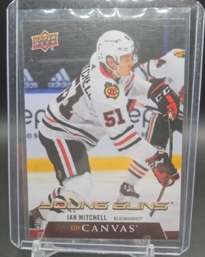 2020-21 Upper Deck UD Canvas Young Guns Ian Mitchell Rookie #C230 Chicago
