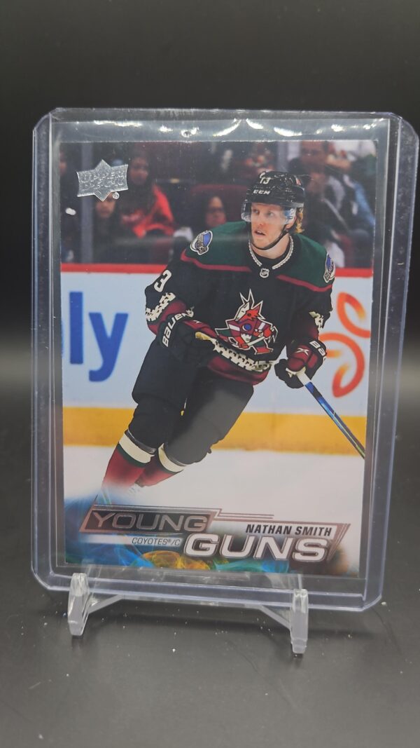 2022-23 Upper Deck Young Guns #206 Nathan Smith Arizona Coyotes Rookie RC