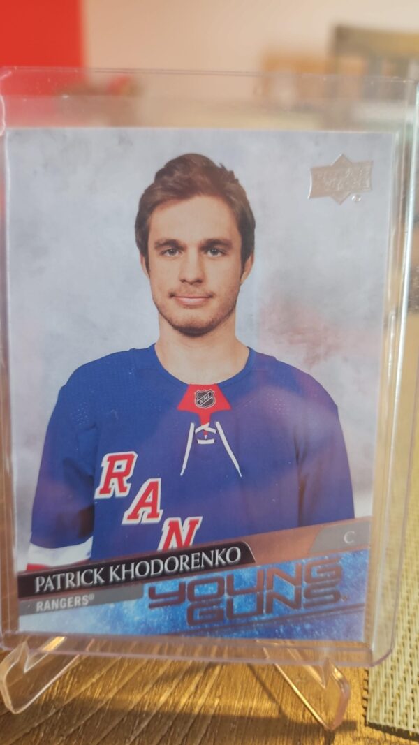 2021-22 Upper Deck Patrick Khodorenko Young Guns #709 UD Extended Series Rookie