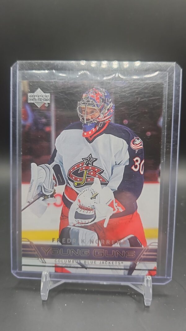 2006/07 UD SERIES 1 FREDRIK NORRENA YOUNG GUNS #208