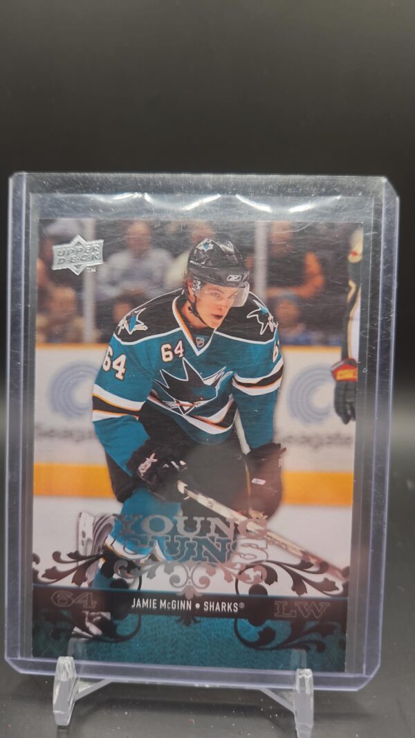 Jamie McGinn 2008-09 Upper Deck Series 2 Young Guns RC #490