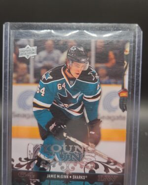 Jamie McGinn 2008-09 Upper Deck Series 2 Young Guns RC #490