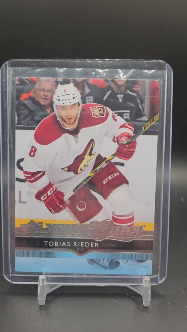 Tobias Rieder 2014-15 Upper Deck Series2 Young Guns Rookie Card #455