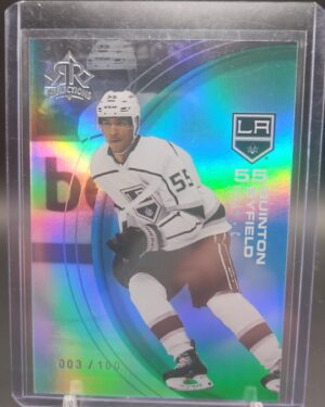 Quinton Byfield Triple Dimensions Reflections Rookie Card 2021-22 /100 Kings
