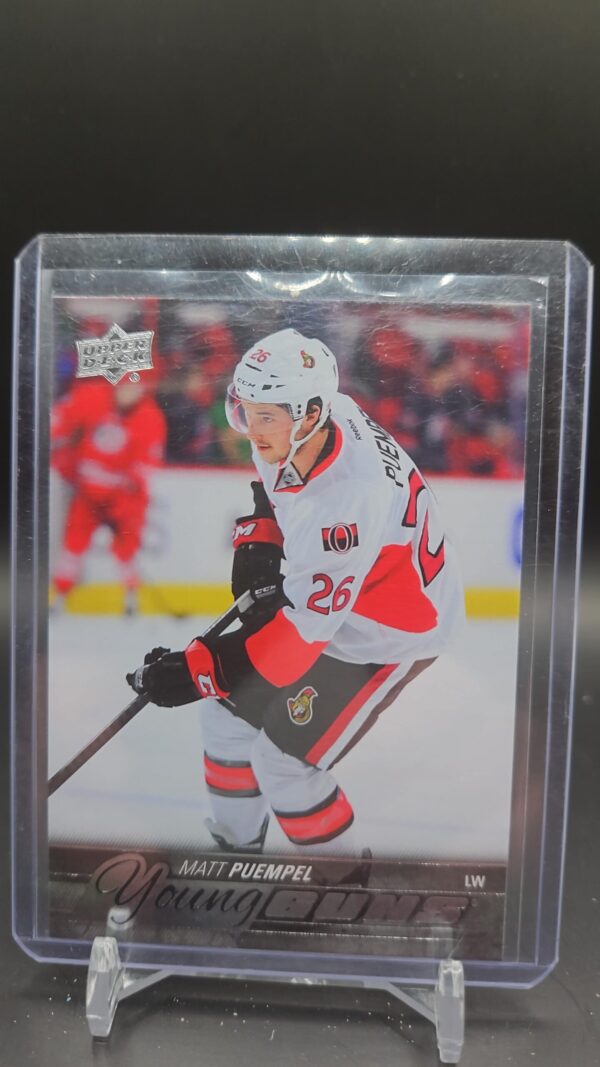 2015-16 Upper Deck Young Guns Matt Puempel Ottawa Senators #215